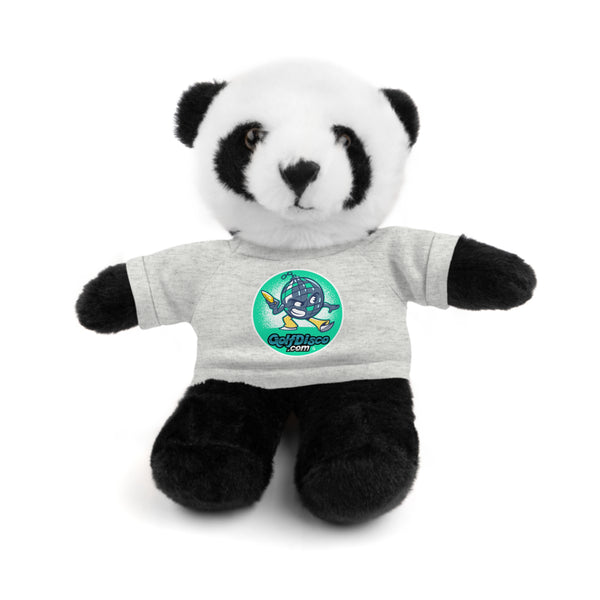 Stuffed Animals with Tee "GOLFDISCO" logo - Panda, Lion, Bear, Bunny, Jaguar, and Sheep 8" tall Ash Panda 8" Accessories adorable toy DISC GOLF ACCESSORIES DISC GOLF BEAR DISC GOLF BUNNY DISC GOLF JAGUAR DISC GOLF LIFE DISC GOLF LION DISC GOLF PANDA DISC GOLF SHEEP DISC GOLF STUFFED ANIMAL DTG gift toy GOLF DISCO GOLFDISCO.COM Holiday Picks Home & Living Kids kidtoy mylogo Other PLUSH TOY Plushie Seasonal Decorations soft toy Stuffed animal Toy