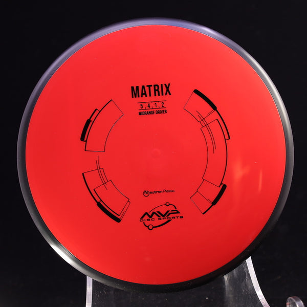 MVP - Matrix - Neutron - Midrange 165-169 8 RED 167 Disc Golf matris matrix midragne midrange midrange driver MVP MVP Disc Sports neutron