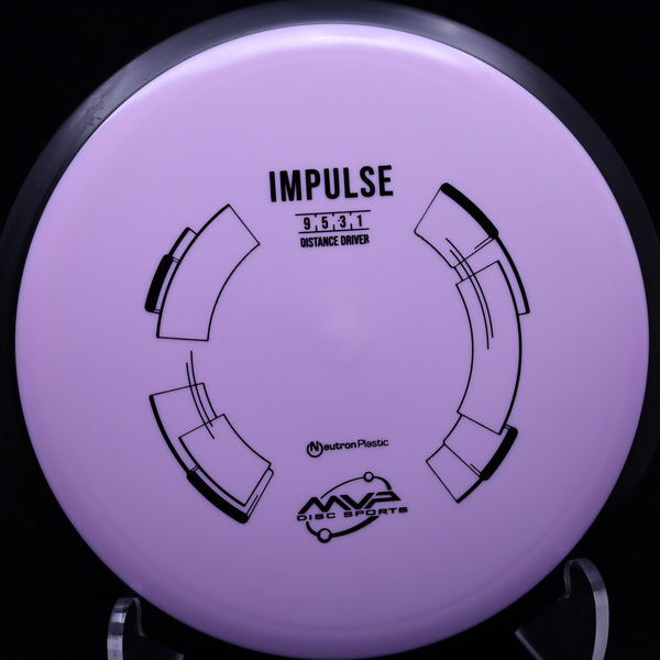 MVP - Impulse - Neutron Plastic - Distance Driver 170-175 PINK LIGHT 171 Disc Golf driver fairway gyro impulse mvp neutron