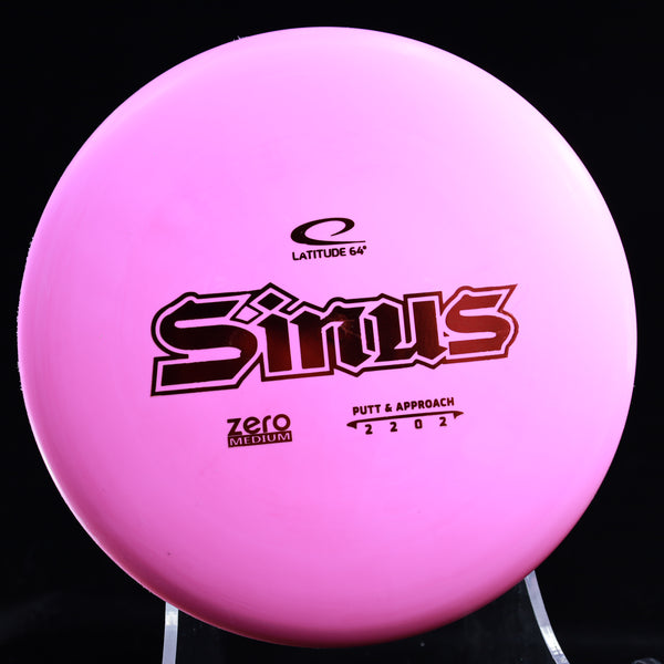 Latitude 64 - SINUS - Zero MEDIUM - Putt & Approach 5 PINK RED 173 latitude Latitude 64 put putt Putt and Approach Putter Putting sinus Trilogy Zero