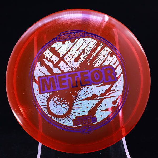 Discraft - Meteor - Z Line - Reimagined (2 Foil Design) 1 RED SQUARES 176 Disc Golf disc golf discs disc golf discs for sale Discraft discs elite z lline Meteor mid Mid-Range midrange restock z z meteor