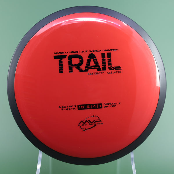 MVP - Trail - Neutron - James Conrad Line Distance Driver 170-175 65 RED 174 James Conrad Line MVP MVP Disc Sports MVP Neutron MVP Trail release date neutron