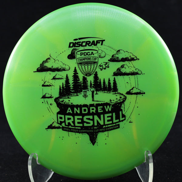 Discraft - Drone - Z Swirl - Andrew Presnell Champions Cup Drone - Overstable Midrange 1 GREEN 174 Disc Golf disc golf discs disc golf discs for sale discs drone esp mid Mid-Range mid-range-midrange midrange midrange driver overstable special edition