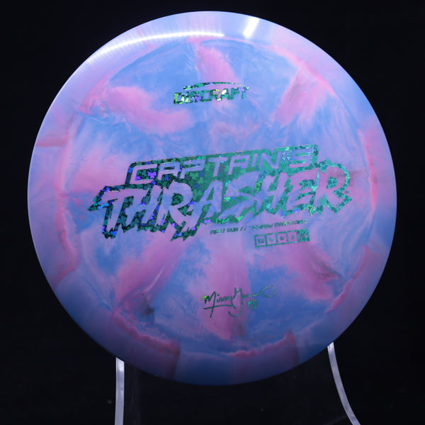 Discraft - Captain's Thrasher - First Run - Missy Gannon Signature 11 COTTON CANDY SHAMROCKS 169 captains thrasher discraft captain's thrasher discraft thrasher gannon missy missy gannon thrasher Thrasher