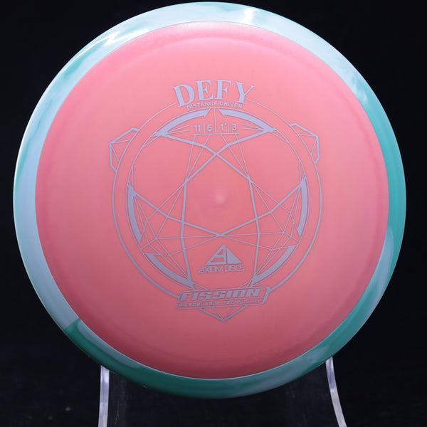 Axiom - Defy - Fission - Distance Driver 145-149 13 SALMON TEAL 147 Axiom Axiom discs axiom fission defy defy Fission fission defy