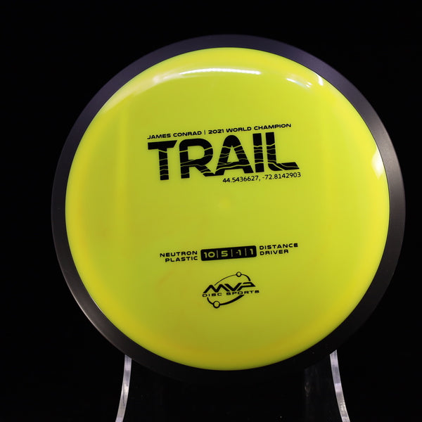 MVP - Trail - Neutron - James Conrad Line Distance Driver 170-175 89 YELLOW 175 James Conrad Line MVP MVP Disc Sports MVP Neutron MVP Trail release date neutron