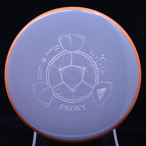 Axiom - Proxy - Neutron - Putt & Approach 165-169 GRAY ORANGE 167 Axiom Axiom discs axiom neutron Disc Golf disc golf discs disc golf discs for sale discs Gyro gyronauts MVP Disc Sports proxy soft