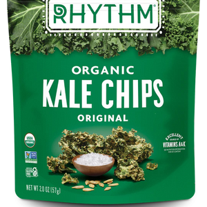 Rhythm Organic original Kale Chips - Kool Ranch Flavor - 2 oz bag - Vitamins A & K gameday gameday essentials