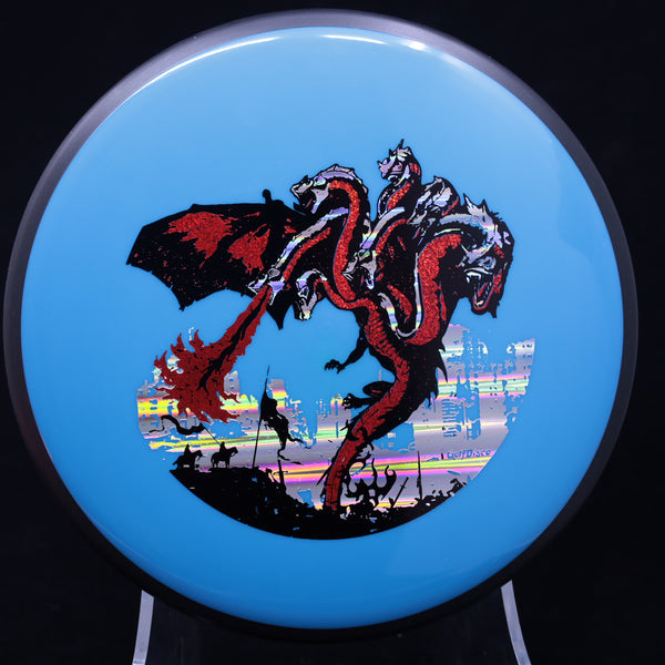 MVP - Detour - Neutron - GolfDisco Original "THE DRAGON" 23 BLUE 168 7 headed dragon custom stamp detour dragon evil dragon GOLFDISCO ORIGINALS James Conrad special edition the dragon triple foil