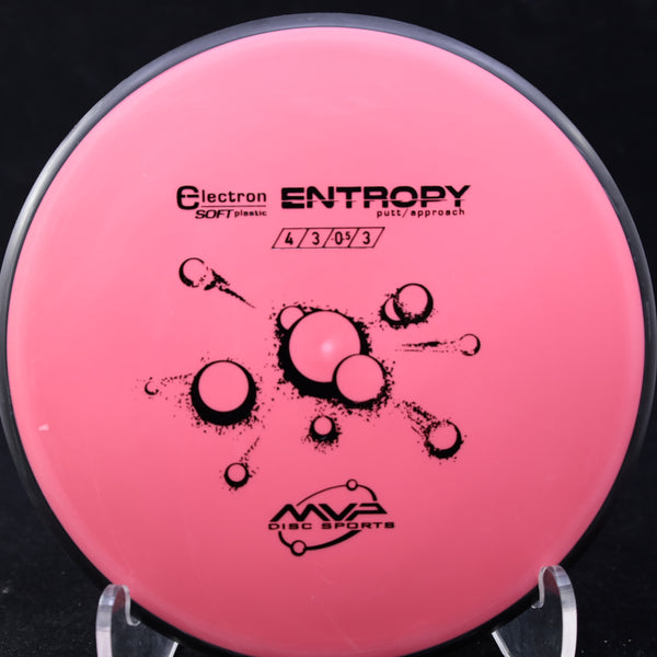 MVP Entropy - SOFT Electron - Stock Stamp RED 170 apprach approac approach Conrad Entropy flick forehand headwind James Overstable Putt Putter