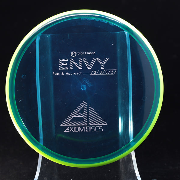 Axiom - Envy - Proton - Putt & Approach BLUE GREEN 166 Axiom Axiom discs disc golf discs disc golf discs for sale discs envy MVP MVP Disc Sports proton put putt Putt and Approach Putter Putter Pocket Putting z