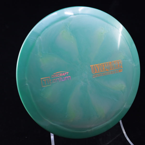 Discraft - Undertaker - Titanium - Distance Driver (2024) GREEN GOLD HOLO 169 adam Discraft distance Driver esp esp undertaker titanium Undertaker