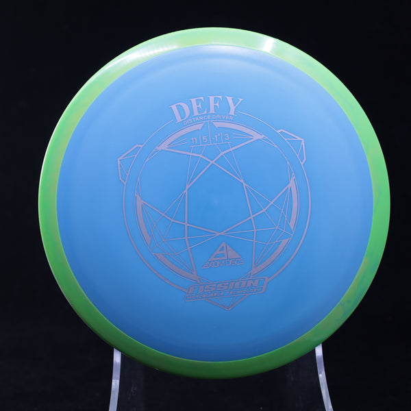 Axiom - Defy - Fission - Distance Driver 170-175 36 BLUE GREEN 175 Axiom Axiom discs axiom fission defy defy Fission fission defy