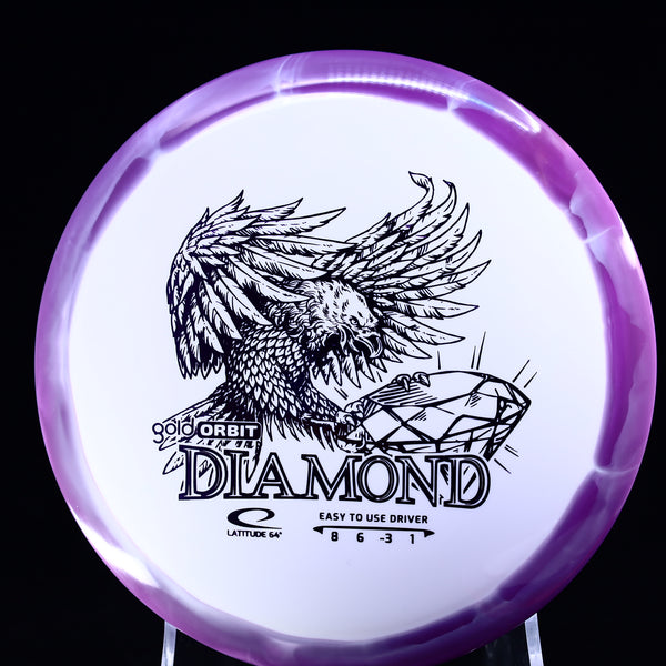 Latitude 64 - Diamond - Gold Orbit - Easy to use Distance Driver 9 PURPLE 157 Beginner Friendly Diamond gold orbit diamond 10 year anniversary Latitude 64 latitude 64 diamond 10 year anniversary latitude 64 diamond 10th anniversary latitude 64 gold orbit diamondgold orbit diamond latitude 64