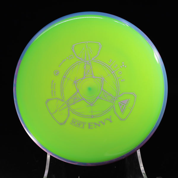 Axiom - ENVY - SOFT NEUTRON - Putt & Approach 170-175 28 NEON GREEN 173 Axiom Axiom discs axiom neutron disc golf discs disc golf discs for sale discs envy Gyro gyronauts James Conrad MVP Disc Sports neutron soft z