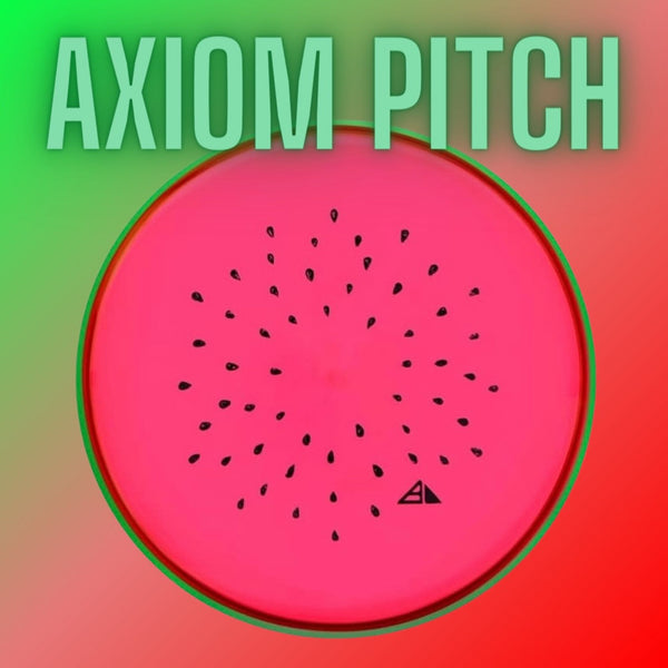 Axiom - Pitch - Proton Soft - Watermelon Edition WATERMELON 150-155 axiom Beginner Friendly crave disc golf discs disc golf discs for sale discs glitch hokom neutron pitch