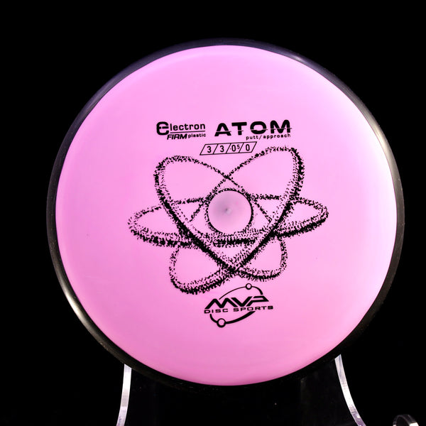 MVP - Atom - Electron (Firm) - Putt & Approach 165-169 2 PINK 167 atom Disc Golf disc golf putter Electron firm gyro mvp MVP Disc Sports putt Putt and Approach Putter Putting