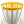 Latitude 64 ProBasket Competition Basket Portable Yellow - includes base with a wheel and portable pole