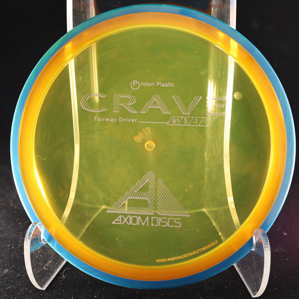 Axiom - Crave - Proton - Fairway Driver 170-175 ORANGE BLUE 174 axiom crave disc golf discs disc golf discs for sale discs fairway fairway driver hokom mvp proton