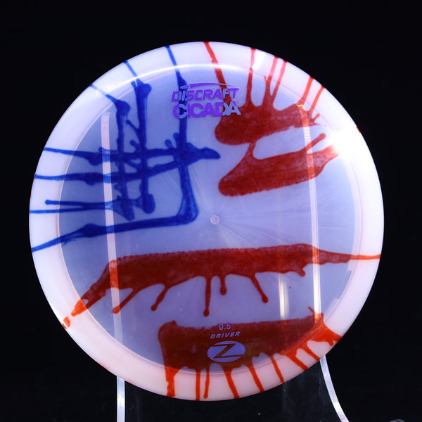 Discraft - Cicada - Z Line - Fly Dye 4 172 1st run cicada Disc Golf disc golf discs disc golf discs for sale Discraft discs Driver dye DYED fairway Fairway Driver Tie-dye Z