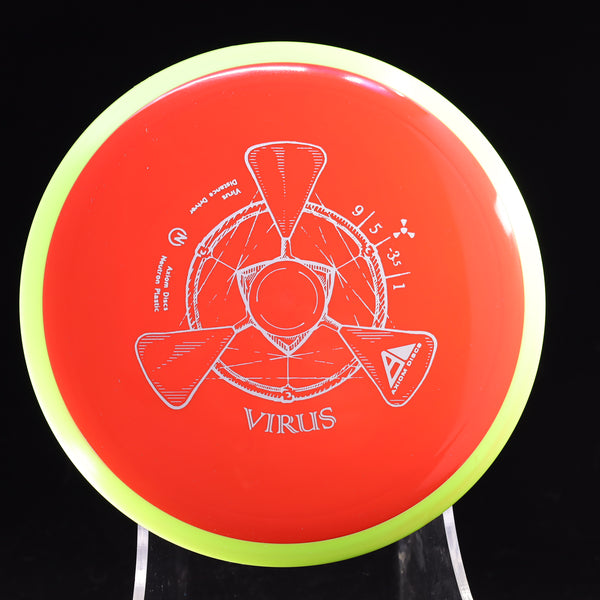 Axiom - Virus - Neutron - Distance Driver 160-164 27 RED TOMATO YELLOW 160 AXIOM Disc Golf disc golf discs disc golf discs for sale discs distance Distance Driver MVP NEUTRON understable VIRUS