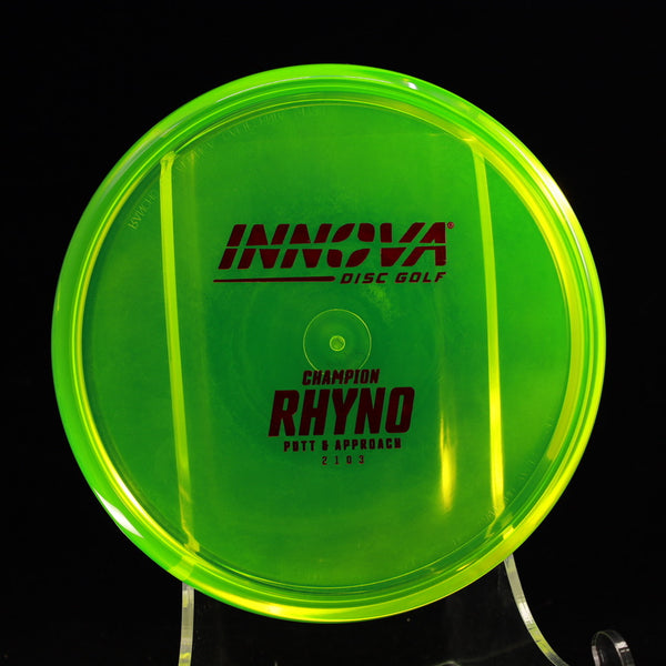 Innova - Rhyno - Champion - Putt & Approach 5 GREEN RED 175 APPROACH PUTTER Calvin champ champion Driving putter innova champion innova champion discs putt putt & Approach Putt and Approach Putter Rhyno