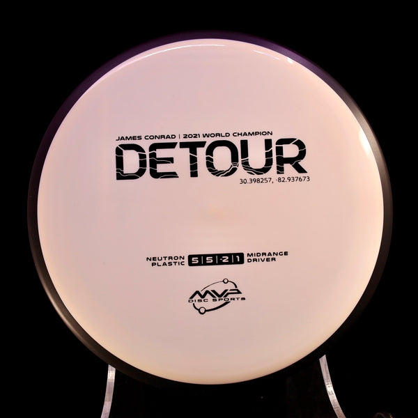 MVP - Detour - Neutron - James Conrad Signature Midrange 165-169 7 OFF WHITE 167 Conrad headwind James James Conrad Signature midrange Midrange Discs midrange driver