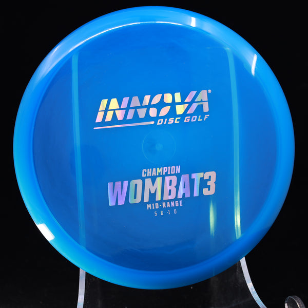 Innova - Wombat3 - Champion - Midrange BLUE GOLD 168 Beginner Friendly champion innova innova champion innova champion discs mid mid range mid-range-midrange midragne midrange midrange driver star Wombat wombat 3 wombat3