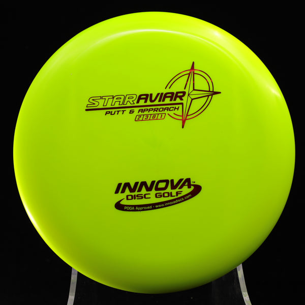 Innova - AVIAR - Star - Putt & Approach 4 GREEN YELLOW 175 approach aviar dx innova innova champion innova champion discs P&A Putt and Approach Putter Putting star