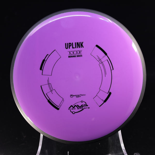 MVP - Uplink - Soft Neutron - Midrange 176-179 3 PURPLE 177 Disc Golf junerelease midrange midrange driver MVP MVP Disc Sports neutron soft understable uplink