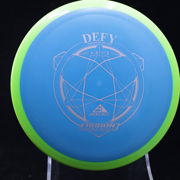 Axiom - Defy - Fission - Distance Driver 145-149 5 BLUE GREEN 147 Axiom Axiom discs axiom fission defy defy Fission fission defy