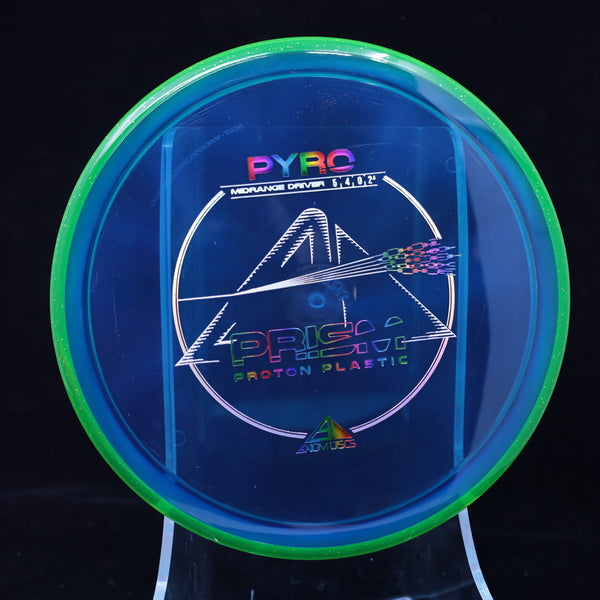 Axiom - Pyro - Proton Plastic - Midrange Driver 176-179 BLUE GREEN 177 axiom Disc Golf disc golf discs disc golf discs for sale discs mid mid-range midrange midrange driver mvp piro proton pyro