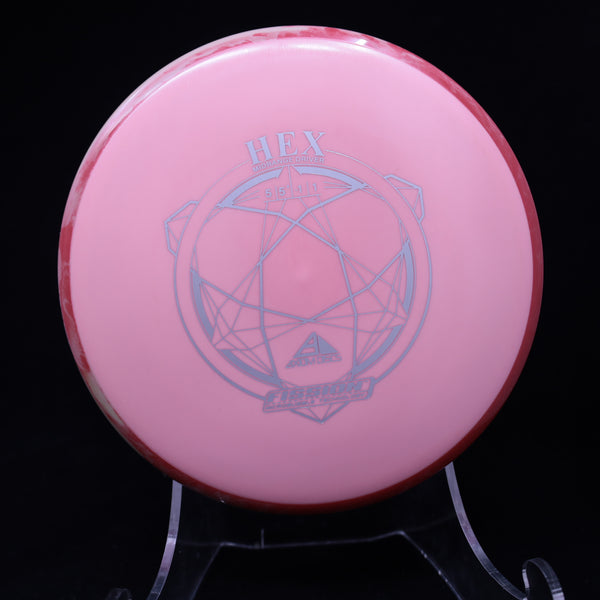 Axiom - Hex - Fission - Midrange 170-175 38 PINK RED 174 axiom Disc Golf disc golf discs disc golf discs for sale discs hex march newsletter mid Mid-Range midrange midrange driver mvp Neutron stable straigh swirly understablem