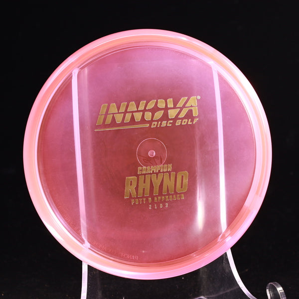 Innova - Rhyno - Champion - Putt & Approach 6 PINK GOLD 175 APPROACH PUTTER Calvin champ champion Driving putter innova champion innova champion discs putt putt & Approach Putt and Approach Putter Rhyno