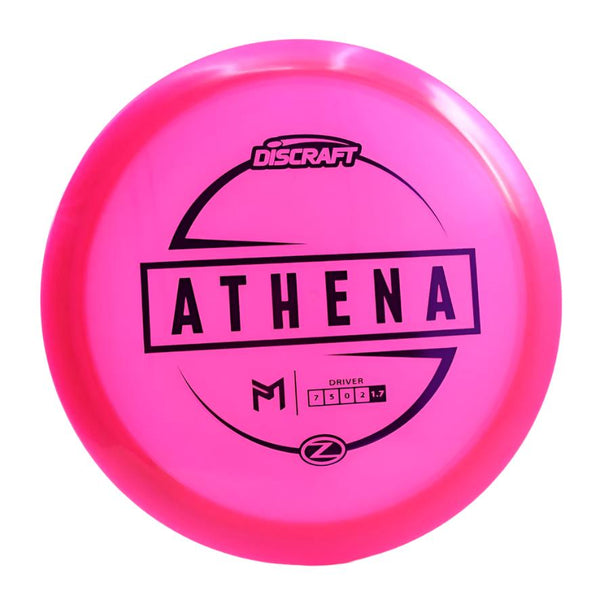 Discraft - Athena - Z - Paul McBeth Fairway Driver 5 PINK BLUE 169