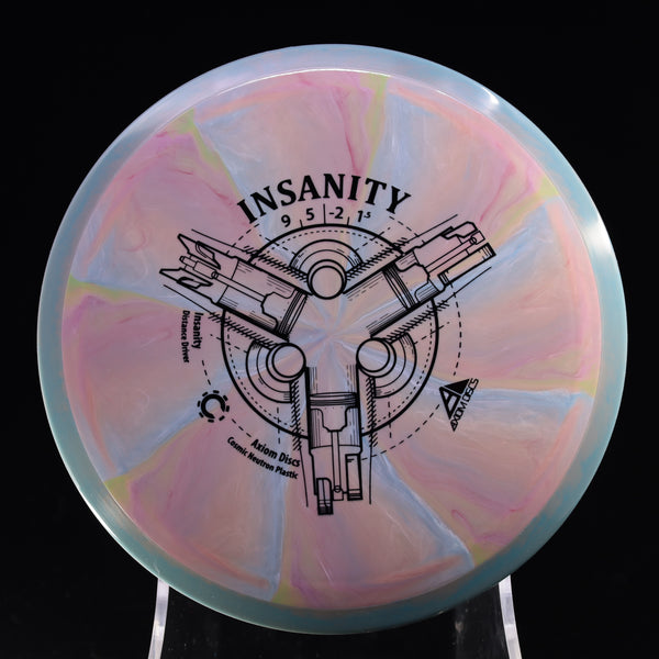 Axiom - Insanity - Cosmic Neutron - Distance Driver 170-175 6 THISTLE BLUE GRAY 174 Axiom Axiom discs axiom neutron cosmic Disc Golf disc golf discs disc golf discs for sale discs Driver insanity MVP MVP Disc Sports neutron Stable Understable