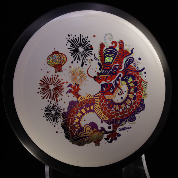 MVP - Photon - Fission - CHUXI - A GolfDisco Original stamp 29 WHITE 152 chinese dragon chinese new year chuxi cosmic Disc Golf distance driver fade 2 Fade 2.5 Fade 3 fireworks fission Glide 5 high lanterns Mvp neutron new year Photon speed 11 Turn -1