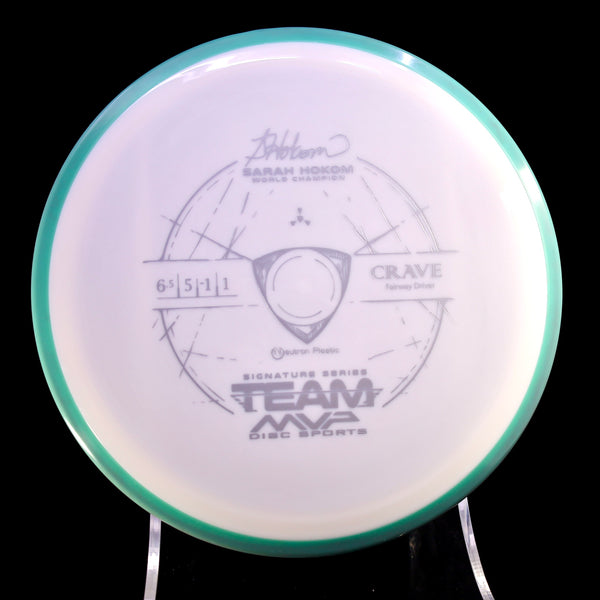 Axiom - Crave - Neutron - Sara Hokom Team Series 165-169 12 WHITE GRAY 165 axiom crave disc golf discs disc golf discs for sale discs fairway fairway driver hokom neutron Sarah signature signature series sitnature team team mvp z