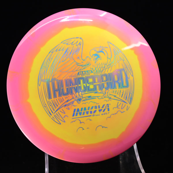 Innova - Thunderbird - Halo Star - Distance Driver 2 PINK YELLOW BLUE 164 distance driver golfdisco halo Halo Star innova speed 9 star thunderbird