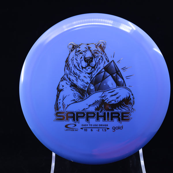 Latitude 64 - Sapphire - Gold - Easy To Use Driver BLUE BRASS 163 Beginner Friendly Driver Gold Latitude 64 Sapphire