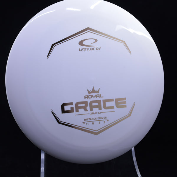 Latitude 64 - Grace - Royal Grand - Distance Driver WHITE GOLD 175 grace kristin tatter LATITUDE Latitude 64 latitude64 orbit royal royal grand tatar