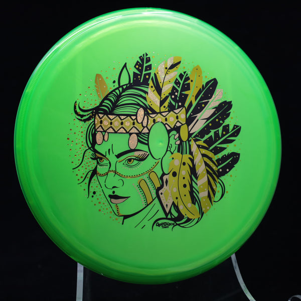 Axiom - Pyro - Prism Plasma - GolfDisco Original "Hurit" 12 GREEN 176 Axiom discs axiom prism axiom prism plasma pyro axiom prism plasma pyro midrange golf disc HURIT Prism Plasma prism plasma pyro pyro