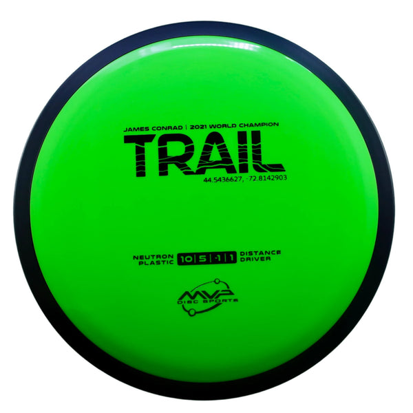 MVP - Trail - Neutron - James Conrad Line Distance Driver James Conrad Line MVP MVP Disc Sports MVP Neutron MVP Trail release date neutron