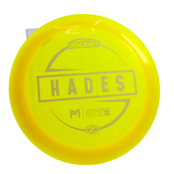 Discraft - Hades - Z - Distance Driver 5 YELLOW WHITE 169