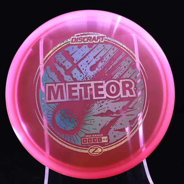 Discraft - Meteor - Z Line - Reimagined (2 Foil Design) 4 PINK SCALES 177 Disc Golf disc golf discs disc golf discs for sale Discraft discs elite z lline Meteor mid Mid-Range midrange restock z z meteor