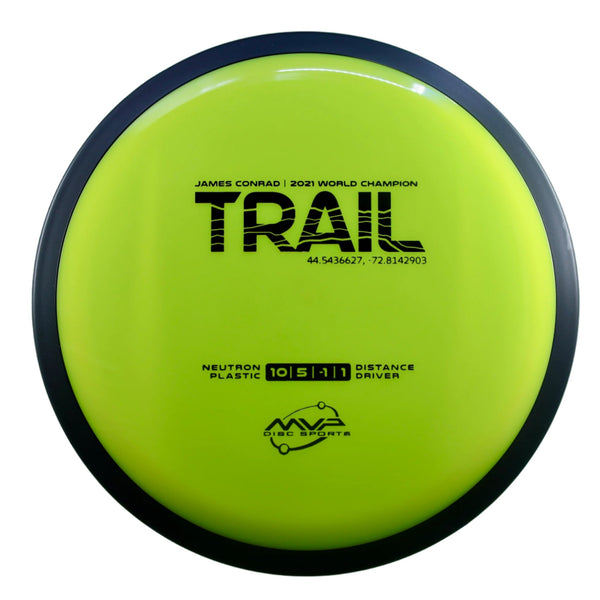 MVP - Trail - Neutron - James Conrad Line Distance Driver 170-175 43 YELLOW-GREEN 174 James Conrad Line MVP MVP Disc Sports MVP Neutron MVP Trail release date neutron