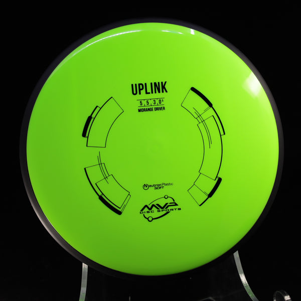 MVP - Uplink - Soft Neutron - Midrange 176-179 1 GREEN NEON 177 Disc Golf junerelease midrange midrange driver MVP MVP Disc Sports neutron soft understable uplink