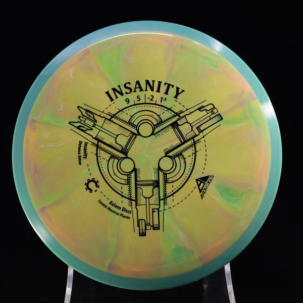 Axiom - Insanity - Cosmic Neutron - Distance Driver 160-164 17 YELLOW KHAKI CADET BLUE 161 Axiom Axiom discs axiom neutron cosmic Disc Golf disc golf discs disc golf discs for sale discs Driver insanity MVP MVP Disc Sports neutron Stable Understable