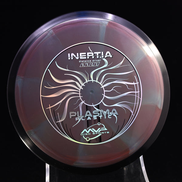 MVP - Inertia - Plasma - Distance Driver GREY PINK 5 162 CONTROL Disc Golf DISTANCE DRIVER INERTIA INURTIA MVP PLASMA UNDERSTABLE