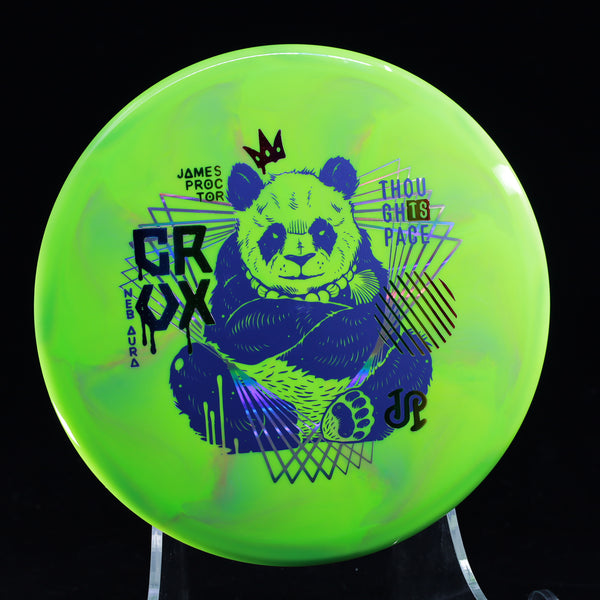 Thought Space Athletics - Crux - Nebula Aura - James Proctor Signature disc 7 LIME GREEN 177 james proctor